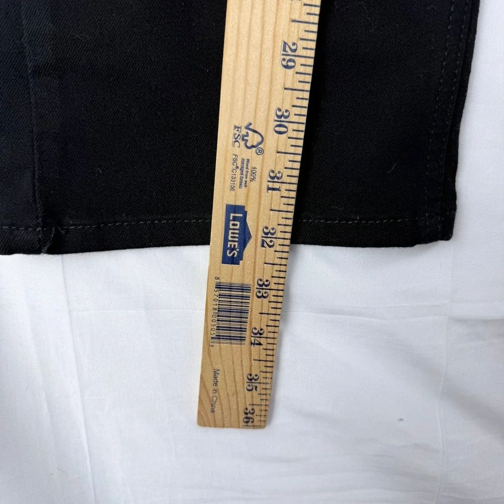 Levi's‎ 506 Straight Jeans Mens 34x32 Black Denim Standard Fit Gorpcore Minimal